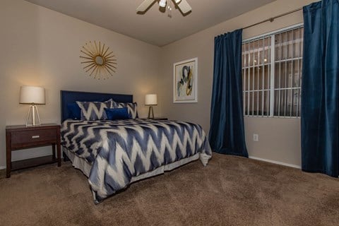 Bedroom area at The Belmont by Picerne, Nevada